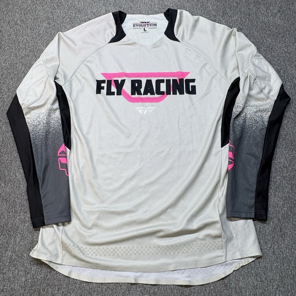 Fly Racing Evolution DST‎ MX Jersey Men's L Stretch Performance Moto